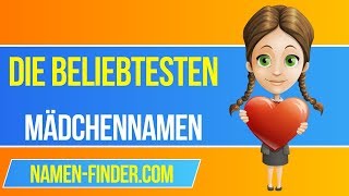 Die beliebtesten Mädchennamen 👧 [upl. by Soisanahta]