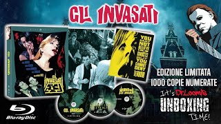 GLI INVASATI  Limited Collectors Edition Bluray 3 Dischi Sinister Films Unboxing [upl. by Apollus]