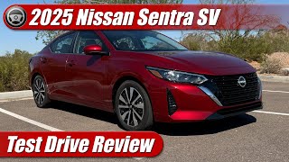 2025 Nissan Sentra SV Test Drive Review [upl. by Asikal133]