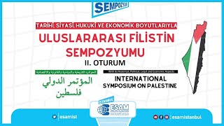 ULUSLARARASI FİLİSTİN SEMPOZYUMU  II Oturum [upl. by Israeli]