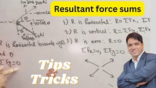 Resultant force mechanics problems engineeringmechanics firstyearengineering sem1 csgt [upl. by Hseyaj]