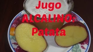 Jugo Alcalino contra el Reflujo Gástrico Migrañas y Acidez Estomacal Patata [upl. by Mia314]