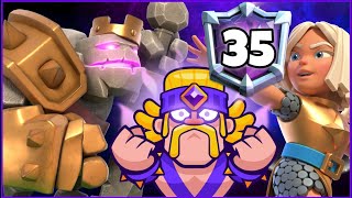 3076🏆 with Golem Healer Deck [upl. by Greggory]