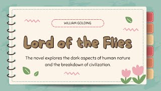 Lord of the flies by William Golding  Presentation Sumaiya Rahman  KNGC [upl. by Marou]