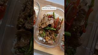 Beef Stir Fry Meal Prep [upl. by Demy767]