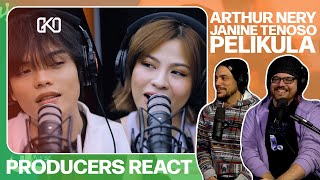 PRODUCERS REACT  Arthur Nery amp Janine Teñoso Pelikula Reaction [upl. by Petulia]