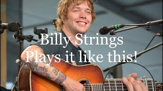 Dont Think Twice Billy Strings Guitar Lesson Bob Dylan [upl. by Clarisa]