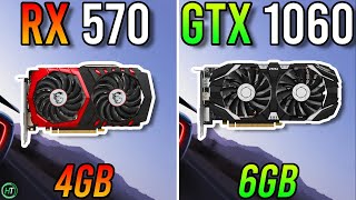 RX 570 4GB vs GTX 1060 6GB  4GB or 6GB [upl. by Aknayirp995]