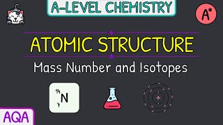 Atomic Structure  Mass Number Isotopes and Ions｜AQA A Level Chemistry Revision [upl. by Laryssa956]