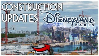 Construction UPDATE Disneyland Paris Projects  September 23 [upl. by Giuliana558]