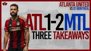 Atlanta United vs CF Montréal Takeaways as Atlantas playoff hopes are essentially gone [upl. by Okimik]