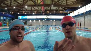 Come nuotare i 50 STILE LIBERO IN 28 SECONDI MASTER NUOTO [upl. by Zeuqram]