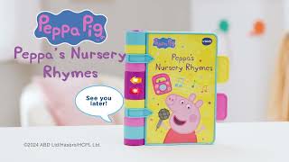 Peppa Pig Peppas Nursery Rhymes  Demo Video  VTech® [upl. by Ykcul]