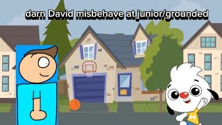 darn David misbehave at juniorgrounded [upl. by Enrobso]