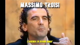 MASSIMO TROISI E LAGENDA TELEFONICA DI GIANNI MINA [upl. by Aerdno]