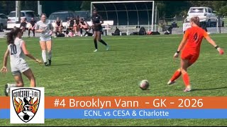 ECNL Warmups vs CESA amp Charlotte FC [upl. by Millhon]