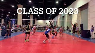 Ignacio Brito 2023 OHRS Beginning of 20202021 Volleyball Season Highlights 352 elite 16 lime [upl. by Nemzzaj]