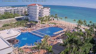 Grand Residences Riviera Cancun Live Webcam [upl. by Nowyt871]