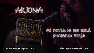 ARJONA  MI NOVIA se me esta poniendo VIEJA💔  Versión METAMORFOSIS  DEMO PISTA MUSICAL 🎼 [upl. by Maurita]