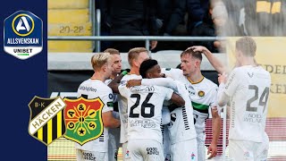 BK Häcken  GAIS 12  Höjdpunkter [upl. by Nivek117]