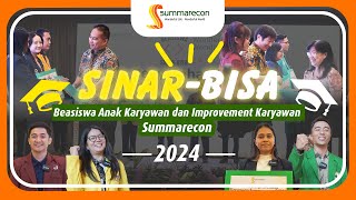 Penyerahan Beasiswa SINAR BISA 2024 oleh Summarecon [upl. by Nella305]