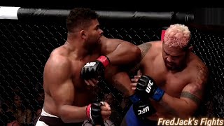 Alistair Overeem vs Mark Hunt 2 Highlights Brutal KNOCKOUT mma ufc alistairovereem markhunt [upl. by Artsa233]