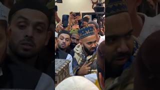 shihab bhai ne ki Nabi e pak ke baal Mubarak ki ziyarat shihabchottur allahuakbar shortfeed [upl. by Moody42]