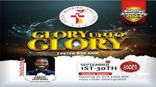 Solemn Assembly Day 23  Glory Unto Glory  23092024 gmhs solemnassembly revival healing [upl. by Chavez904]