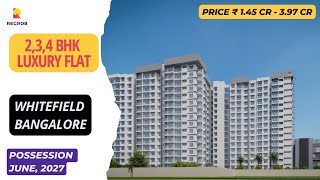 Prestige Glenbrook in Whitefield Bangalore ☎ 91 6366370375  2 3 4 BHK Flats For Sale flats [upl. by Miru]