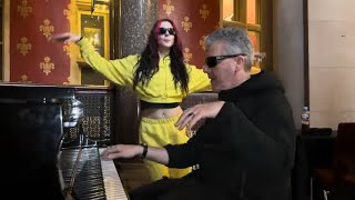 Rad Boogie On A Secret Piano With A Dancing Girl [upl. by Krispin]