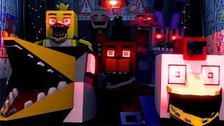 FNAF Movie Minecraft Animation Five Nights at Freddys [upl. by Yhtuv]