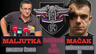 Zaštićeni svjedok u opasnosti Pero Maljutka vs Marko Boškić [upl. by Aihsirt93]