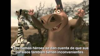 Dreamworksuary  Madagascar 2 Spanish subs [upl. by Andras]