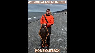 Alaska Kayak Fishing for Halibut in Hobie Outback  Whiskey GulchHomer Alaska [upl. by Tirza139]