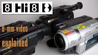 Video8 Hi8 and Digital8 8mm video explained [upl. by Yrruc384]