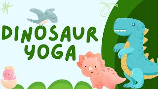 Dinosaur Yoga for Preschoolers  Breathing Exercises  Dino Stories for Kids  Yoga Guppy [upl. by Rehtnug]