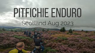 Pitfichie Race day  Aberdeenshire Enduro  Aug 2023  MTB [upl. by Jefferey354]