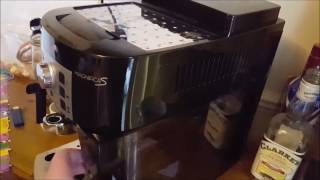 Delonghi Magnifica Coffee Maker  how to use and quick overview [upl. by Annadiane915]