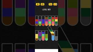 water sort puzzle  level 1831 [upl. by Geldens]