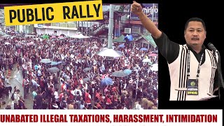 Rally against Illegal Taxations Harassment intimidation and Death Threats to Public AYO Full [upl. by Enaitsirhc441]