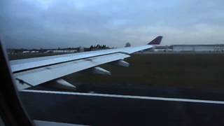 SN 0501 BrusselsNew York JFK departure Dec 2012 [upl. by Adirahs202]