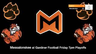 Messalonskee at Gardiner Football [upl. by Katha]