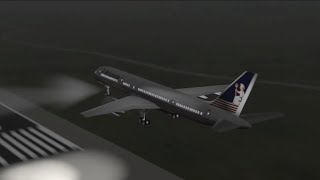 Britannia Airways Flight 226A  Crash Animation [upl. by Stodder]