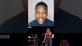 Anne Marie  Ciao Adios live performance First time reaction shorts bbcradio [upl. by Benioff]