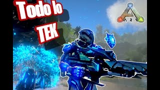 Probando cosas TEK del nuevo Ark MOBILE beta ‼️ Monturas armas y mas 🔥 [upl. by Weisberg]