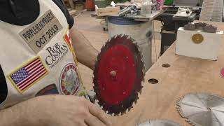 Table Saws Episode 2 Blades and Accessories Watch for Bonus at the End [upl. by Melone]