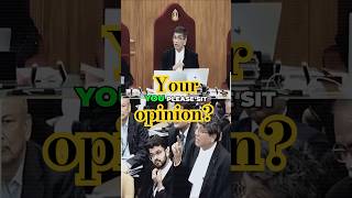 Heated Argument btw CJI amp Lawyer shorts supremecourt highcourt law advocate legal law news [upl. by Binni]