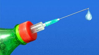 Few People Know This Secret Plastic Bottle And Syringe Great IDEA [upl. by Eeral]