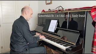 Konzertstück Nr 1 in f Moll  Brandt  accompaniment  play along  backing track [upl. by Hollyanne]