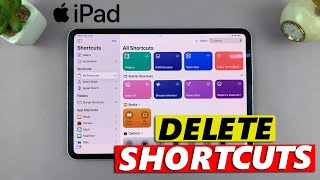 How To Delete Shortcuts On iPad [upl. by Nyroc129]